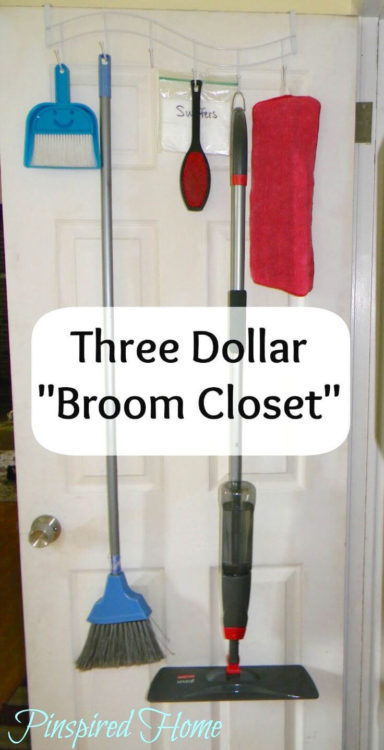 Three dollar broom closet