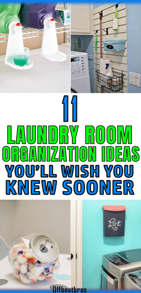 11 Laundry Room Ideas That Will Make Doing Laundry So Much Easier