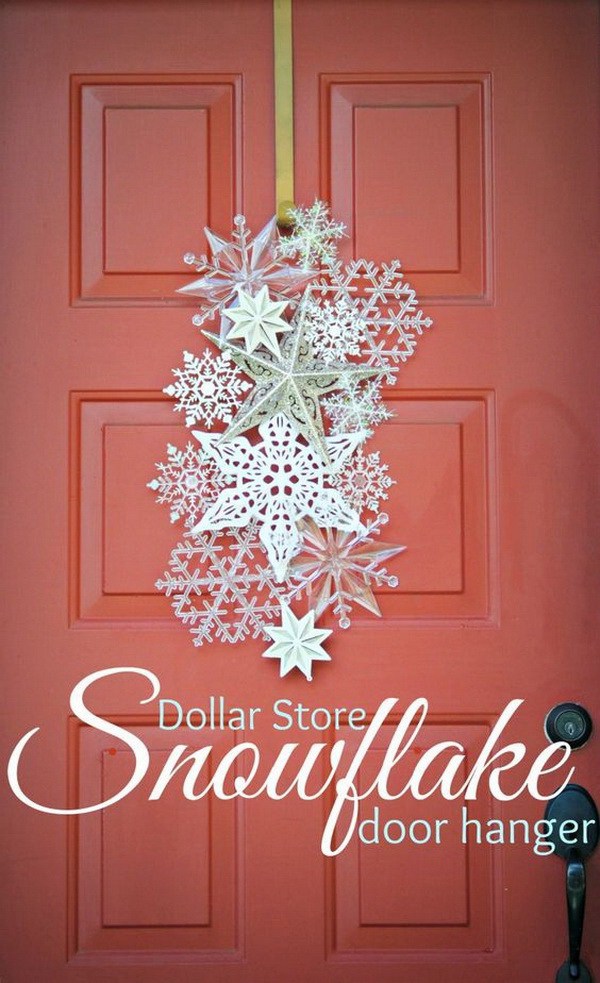 snowflake door hanger