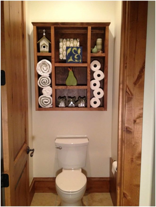 21 Genius Over the Toilet Storage Ideas For Extra Space — Offbeatbros
