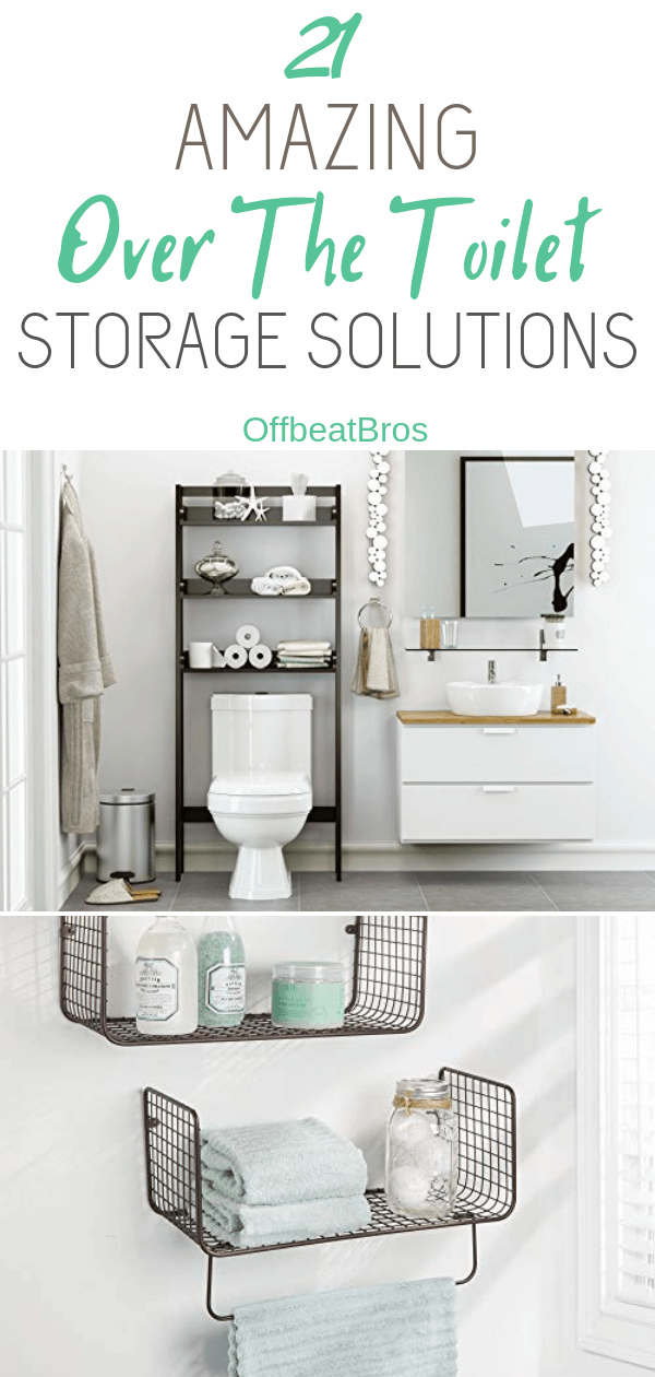 21 Genius Over The Toilet Storage Ideas For Extra Space