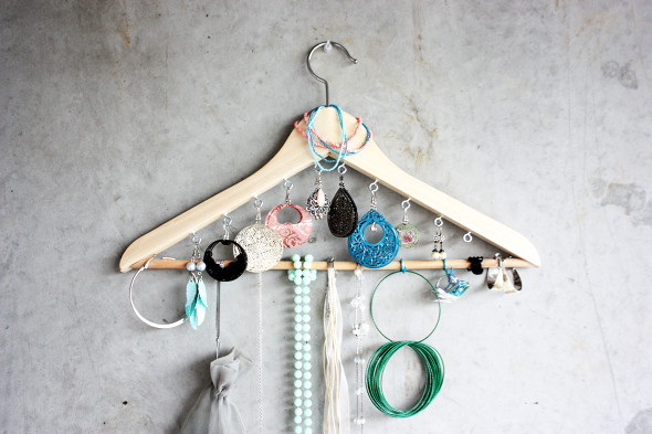 Display Jewelry as Art on a Hanger