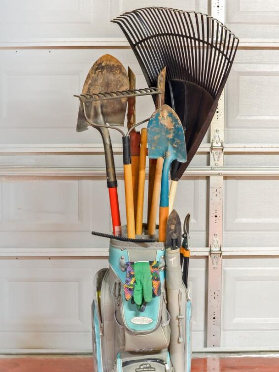Organizing Tools in a Golf Bag