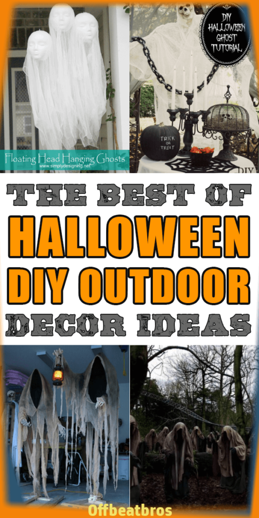 21 Spooky Awesome DIY Halloween Outdoor decorations — Offbeatbros