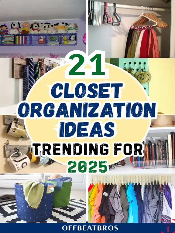 21 Dollar Store Closet Organization Ideas
