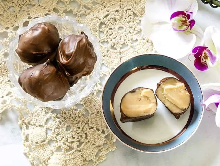Keto sweet cream truffles