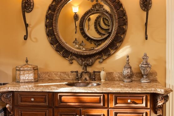 antique bathroom vanity