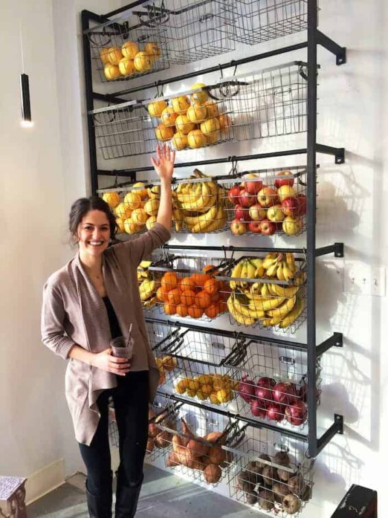 Rod Wall Unit to Organize your Potatoes