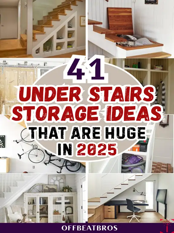 41 Brilliant Under Stairs Storage Ideas