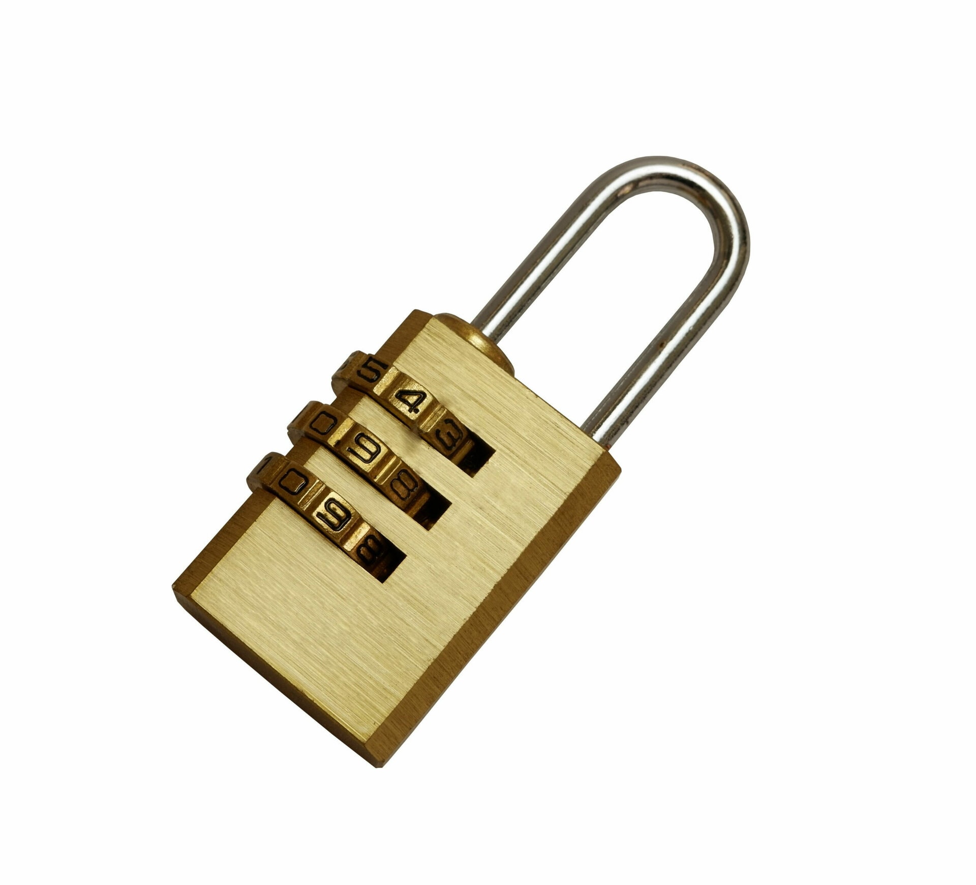 padlock with combination
