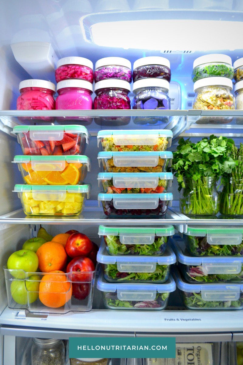 Organize your refrigerator - 31 Small Pantry Organization Ideas