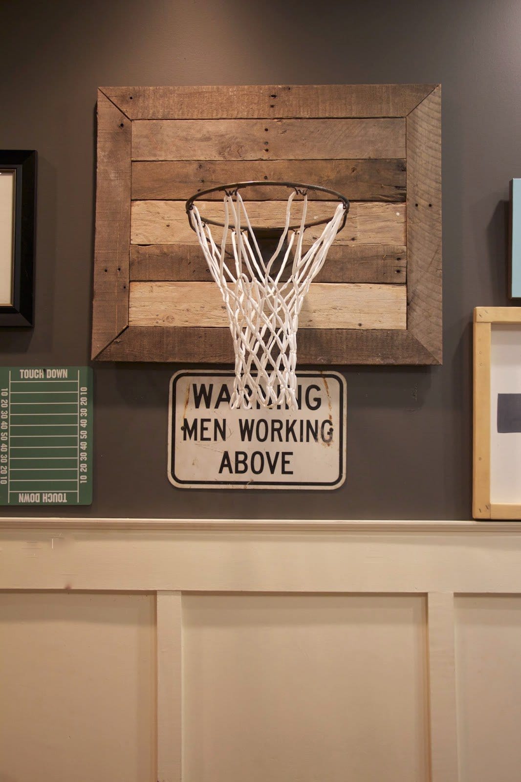 Basketball Ring On Wall - 31 best man cave ideas