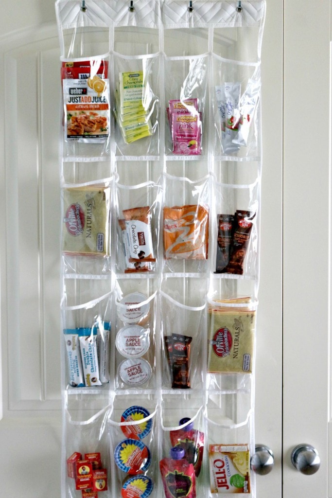 Hanging pockets for pantry walls - 31 walk-in pantry organisation ideas for a mess free space