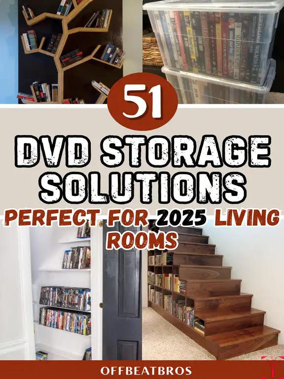 Maximize Your Storage with These 51 DVD Storage Ideas
