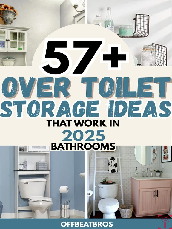57+ Creative Over Toilet Storage Ideas for Every Style and Budget