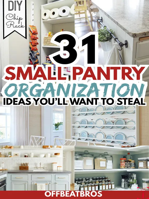 31 Small Pantry Organization Ideas