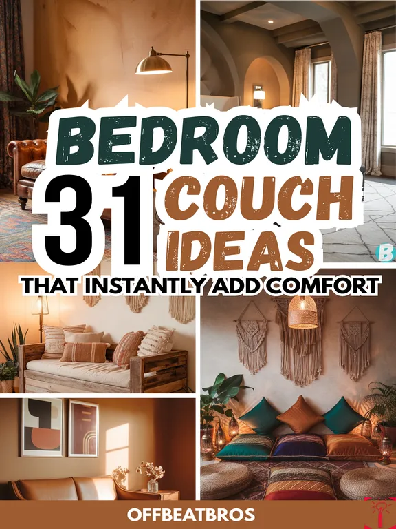 Create the Perfect Reading Nook with these Bedroom Couch Ideas
