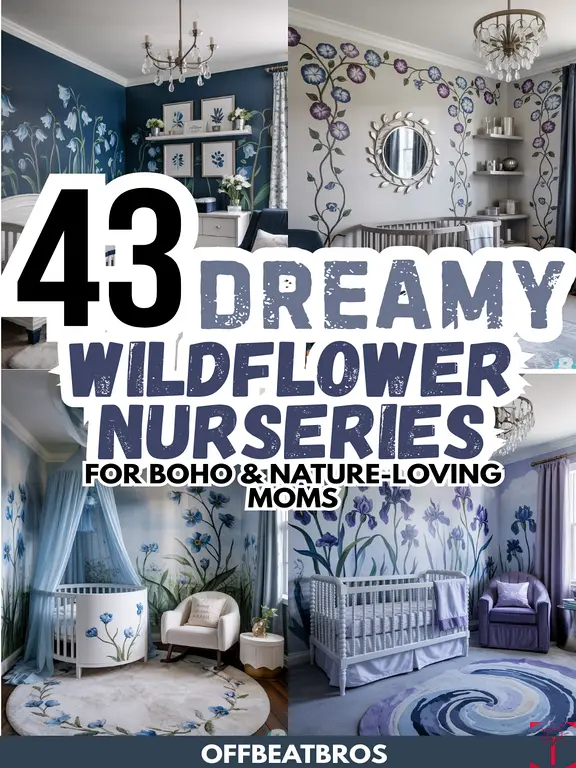 43 Whimsical Wildflower Nursery Ideas That Feel Like a Fairytale