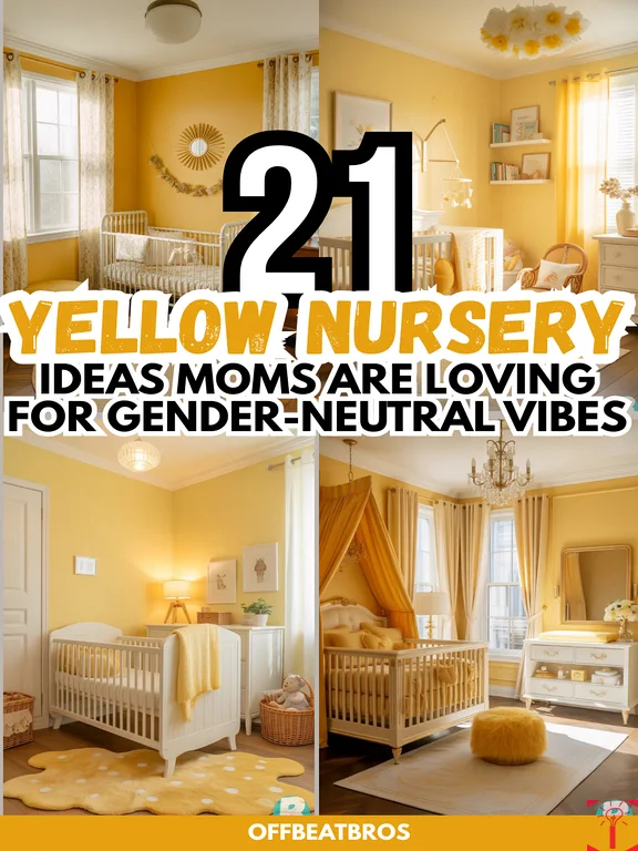 21 Yellow Nursery Rooms