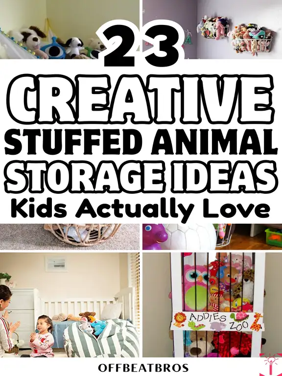 23 Creative Stuffed Animal Storage Ideas