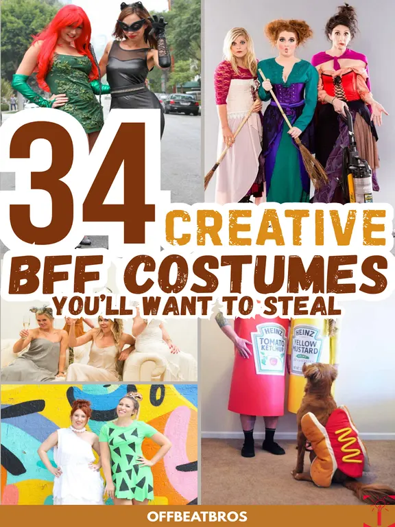 34 Creative Halloween Costumes for Best Friends to Slay Together
